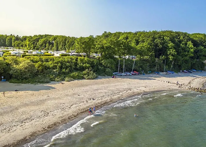 Mietwohnwagen Ostsee-campingplatz Kagelbusch *